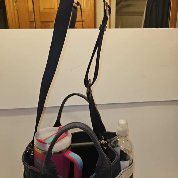 Kate Spade Black and Cream Canvas Tote - Picture 5 of 16